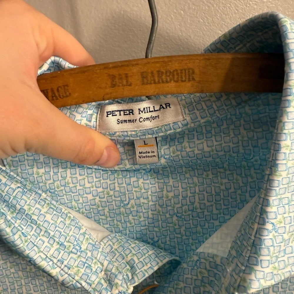 Peter Millar Mezcal Crown Sport Crown Sport Performance Polo NWT - Picture 8 of 11